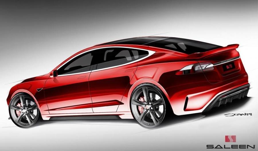  Tesla Model S by Saleen 2014 года  (фото 2 из 4)